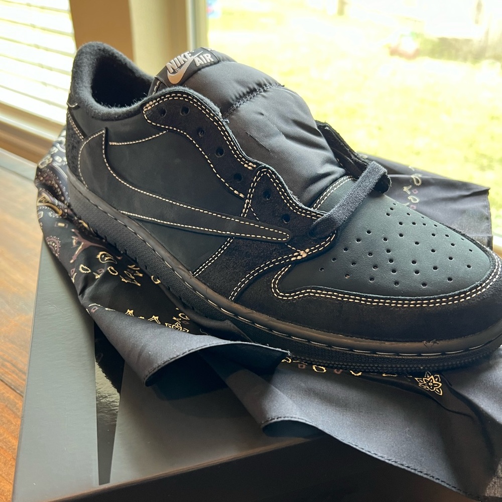 Air Jordan 1 Low OG Travis Scott Black Phantom